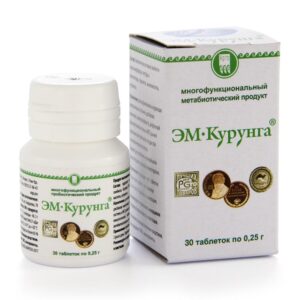 Продукт метабиотический «ЭМ-Курунга» таблетки 30 шт.
