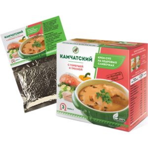 Крем-суп Камчатский с горбушей и треской, упаковка